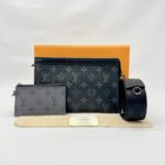 Gaston Wearable Wallet Bag Monogram Eclipse Reverse