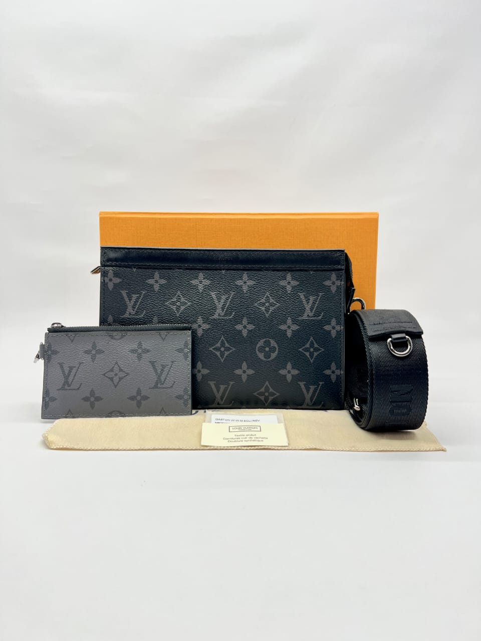 Gaston Wearable Wallet Bag Monogram Eclipse Reverse