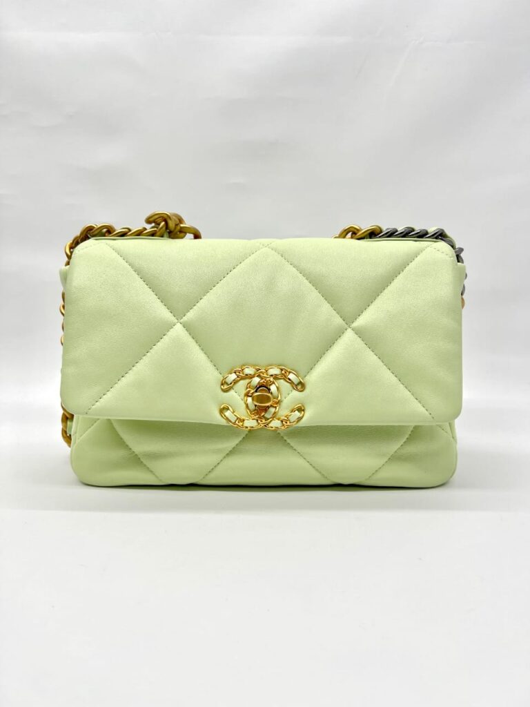 C19 Small Lambskin Mint Green