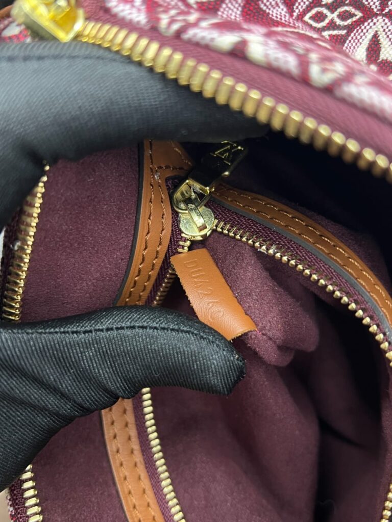 Speedy Bandou 25 Monogram Jacquard Since 1854 Bordeaux GHW