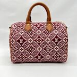 Speedy Bandou 25 Monogram Jacquard Since 1854 Bordeaux GHW