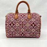 Speedy Bandou 25 Monogram Jacquard Since 1854 Bordeaux GHW
