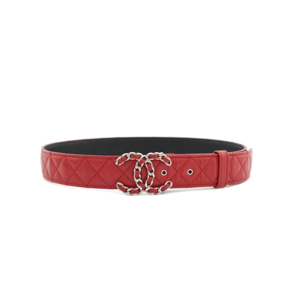 CC Belt Caviar Red GHW