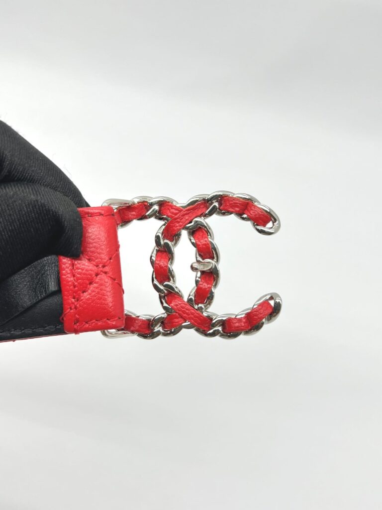 CC Belt Caviar Red GHW