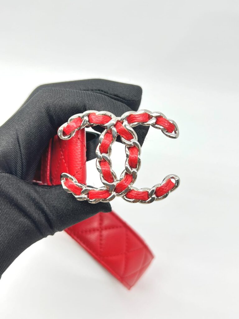 CC Belt Caviar Red GHW