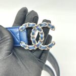 CC Belt Caviar Blue GHW