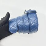 CC Belt Caviar Blue GHW