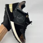 Runaway Sneaker Monogram Suede Mesh Black