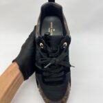 Runaway Sneaker Monogram Suede Mesh Black