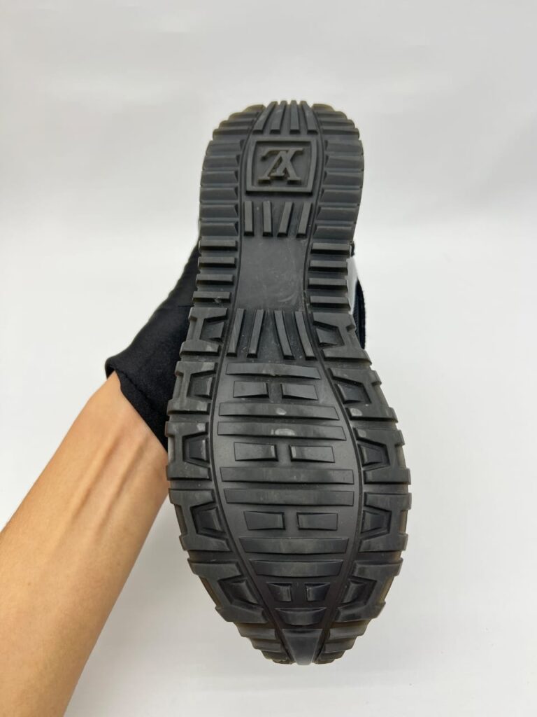 Runaway Sneaker Monogram Suede Mesh Black