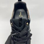 Runaway Sneaker Monogram Suede Mesh Black