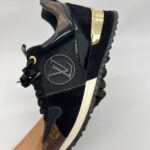 Runaway Sneaker Monogram Suede Mesh Black