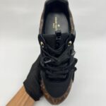 Runaway Sneaker Monogram Suede Mesh Black