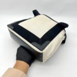 Cabas XS Canvas Ivory Black SHW