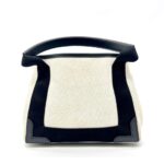 Cabas XS Canvas Ivory Black SHW