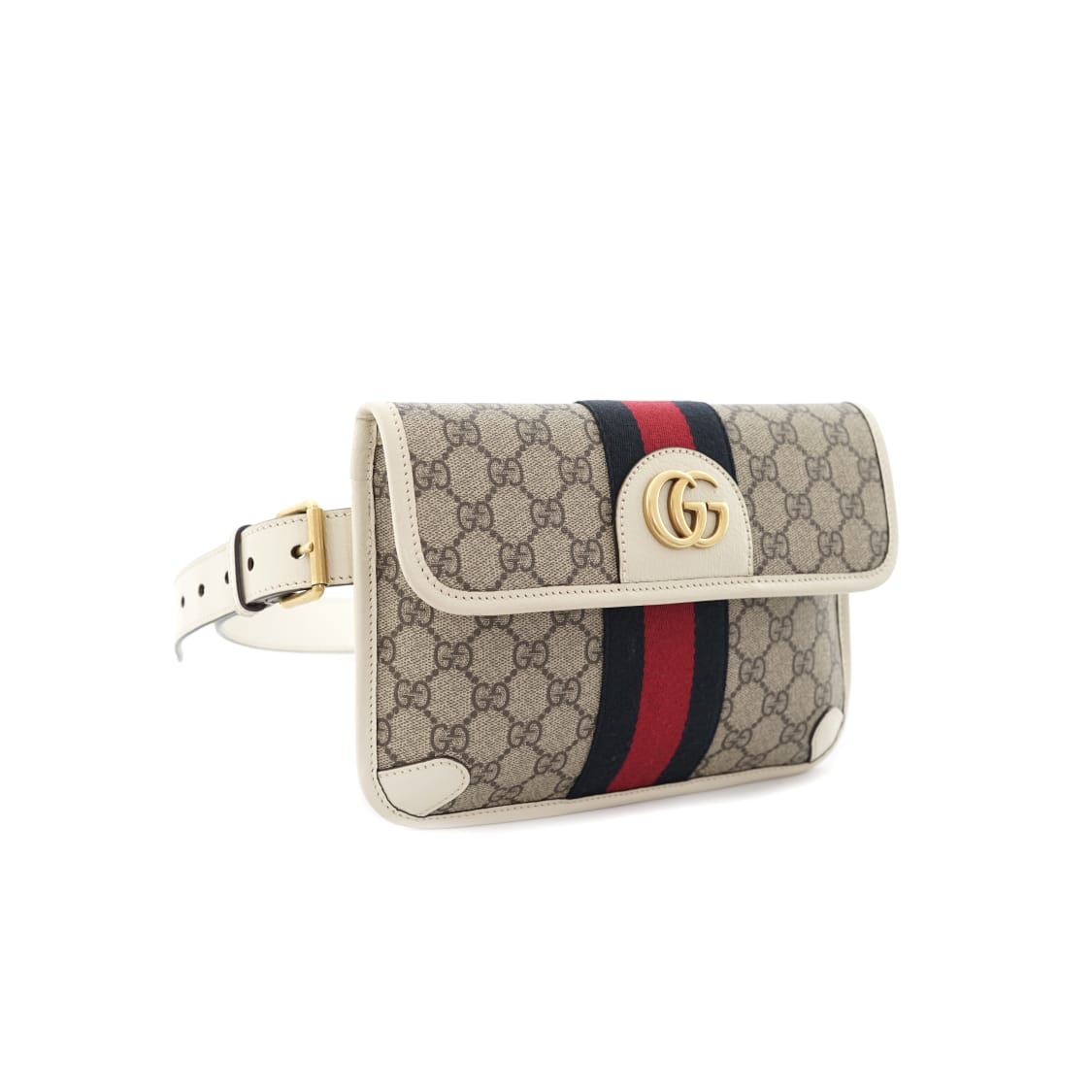 Ophidia Belt Bag GG Supreme Ivory GHW