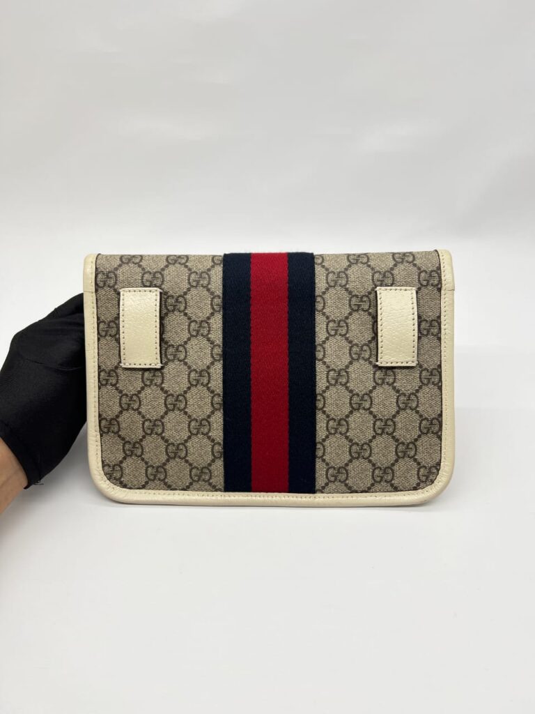 Ophidia Belt Bag GG Supreme Ivory GHW