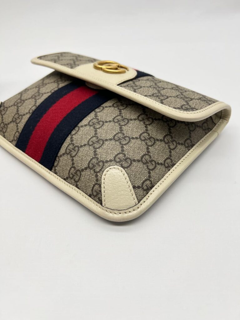 Ophidia Belt Bag GG Supreme Ivory GHW