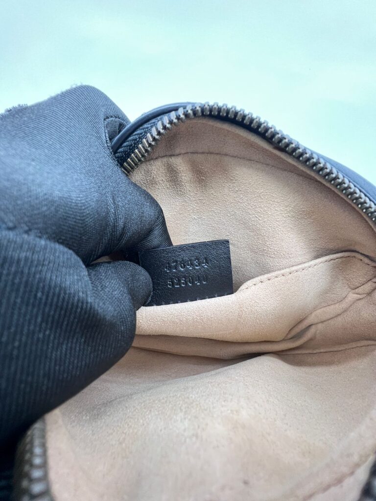 Marmont Belt Bag Black GHW