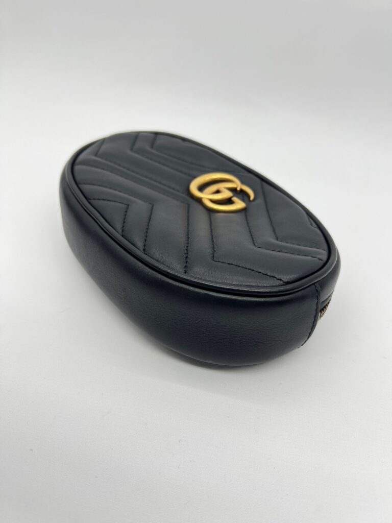 Marmont Belt Bag Black GHW