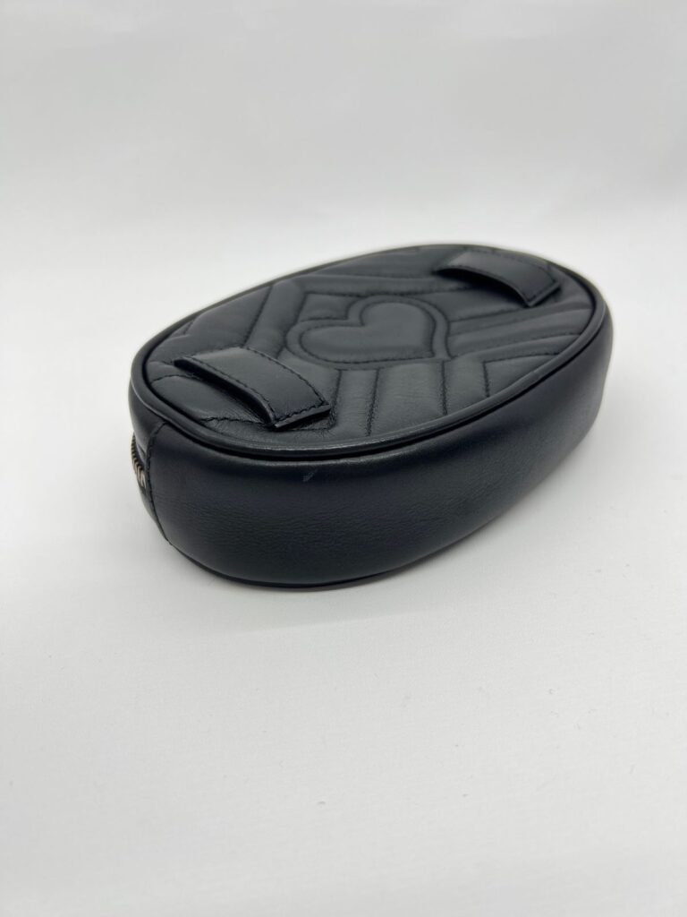 Marmont Belt Bag Black GHW