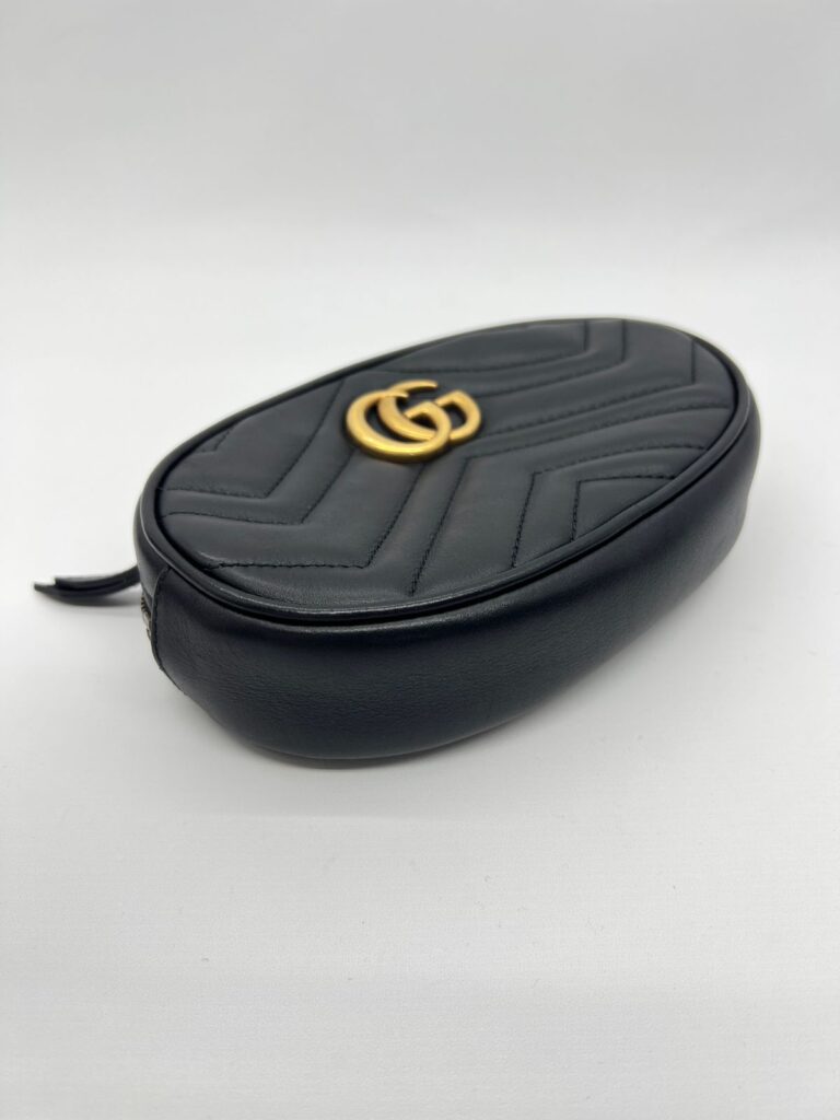 Marmont Belt Bag Black GHW