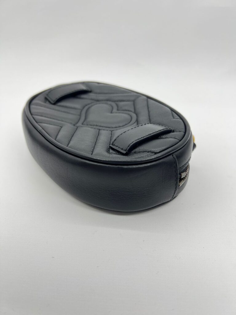 Marmont Belt Bag Black GHW