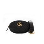 Marmont Belt Bag Black GHW