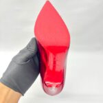 Kate 100 Patent Psychic Red Loubi Lin