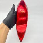 Kate 100 Patent Psychic Red Loubi Lin