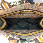 Large Book Tote Endek Bali Multicolore