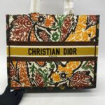 Large Book Tote Endek Bali Multicolore