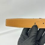 Boucle De Ceinture Homme Casaque Barenia/Chamonix Fauve/Naturel PBHW