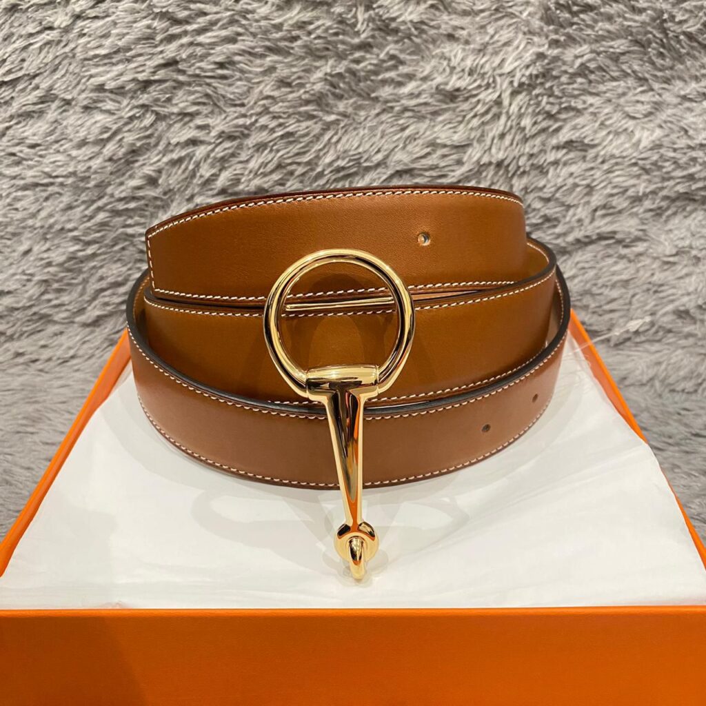 Boucle De Ceinture Homme Casaque Barenia/Chamonix Fauve/Naturel PBHW