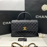 Coco Handle Large Caviar Black GHW