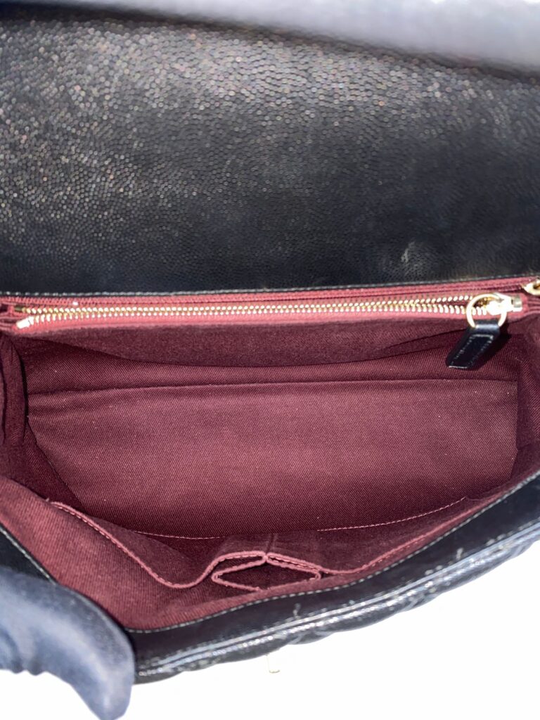 Coco Handle Large Caviar Black GHW