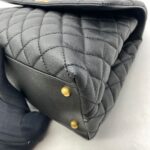 Coco Handle Large Caviar Black GHW