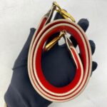 Strap Monogram Red GHW