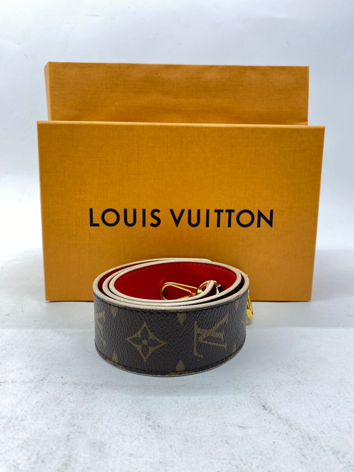 Strap Monogram Red GHW