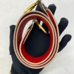 Strap Monogram Red GHW