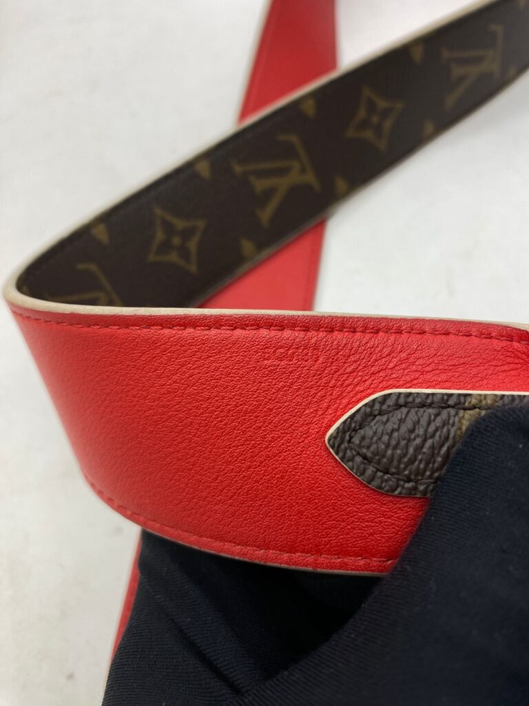 Strap Monogram Red GHW