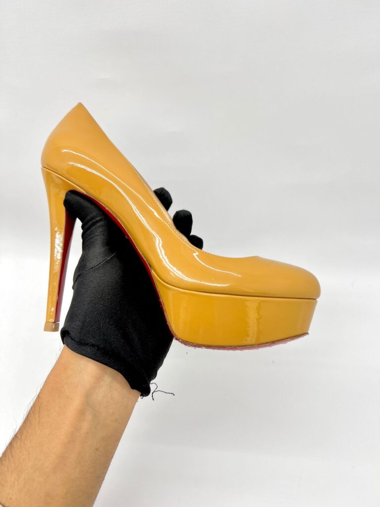 Bianca Pumps Heels Patent Calf Nude