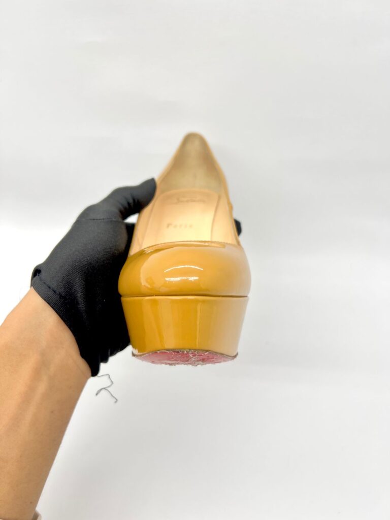 Bianca Pumps Heels Patent Calf Nude