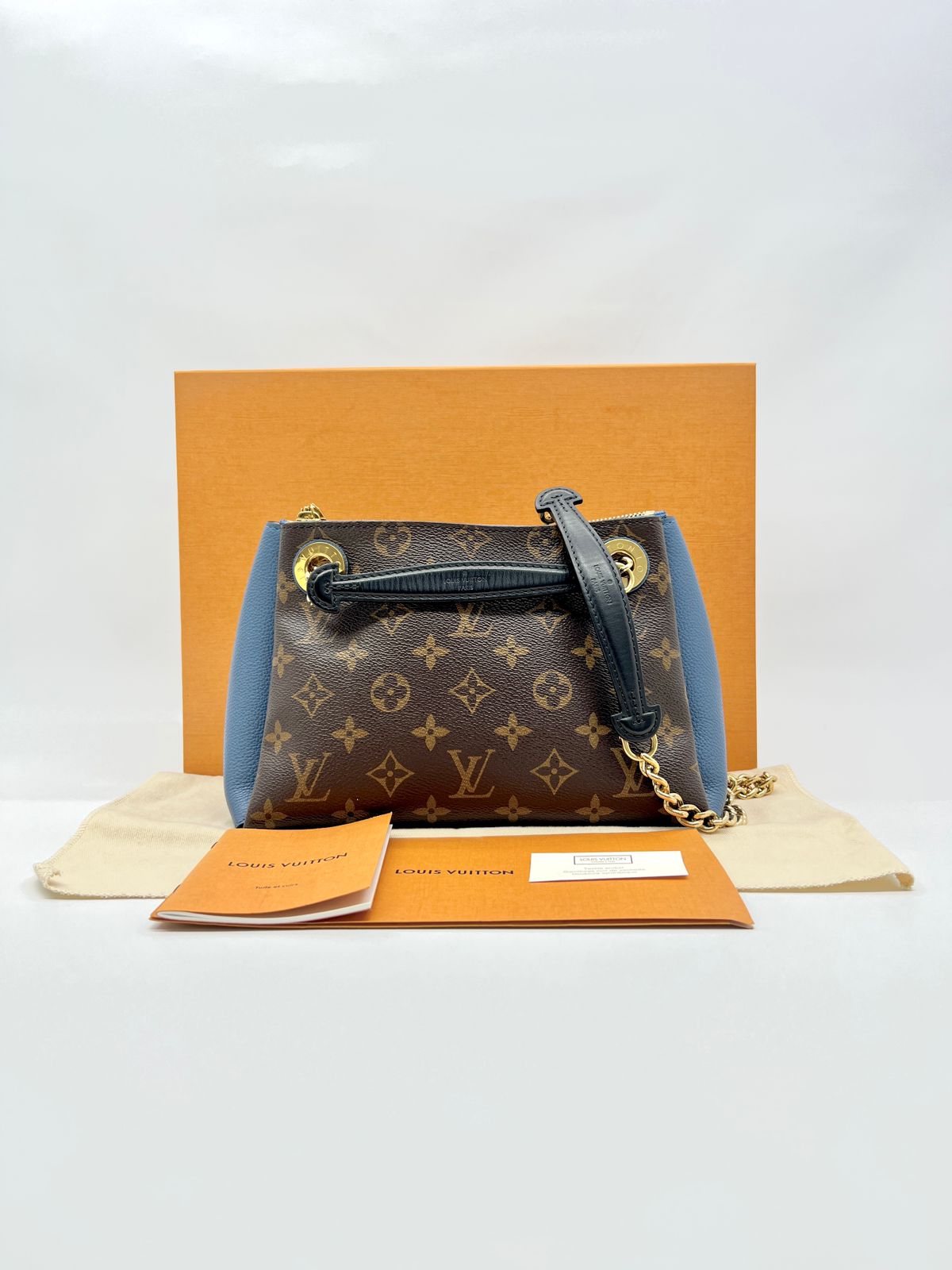 Surene BB Monogram Blue Jeans GHW