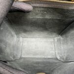 Nano Belt Bag Grained Calfskin Grey GHW