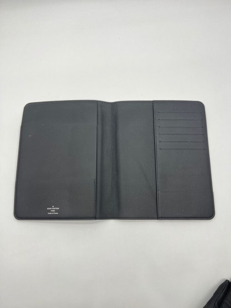 Desk Agenda Cover Damier Graphite