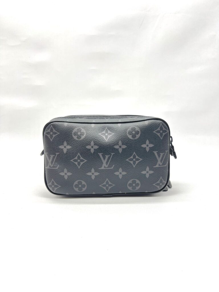 Alpha Wearable Wallet Monogram Eclipse All Black