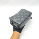 Alpha Wearable Wallet Monogram Eclipse All Black