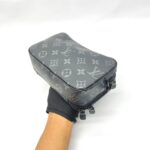 Alpha Wearable Wallet Monogram Eclipse All Black