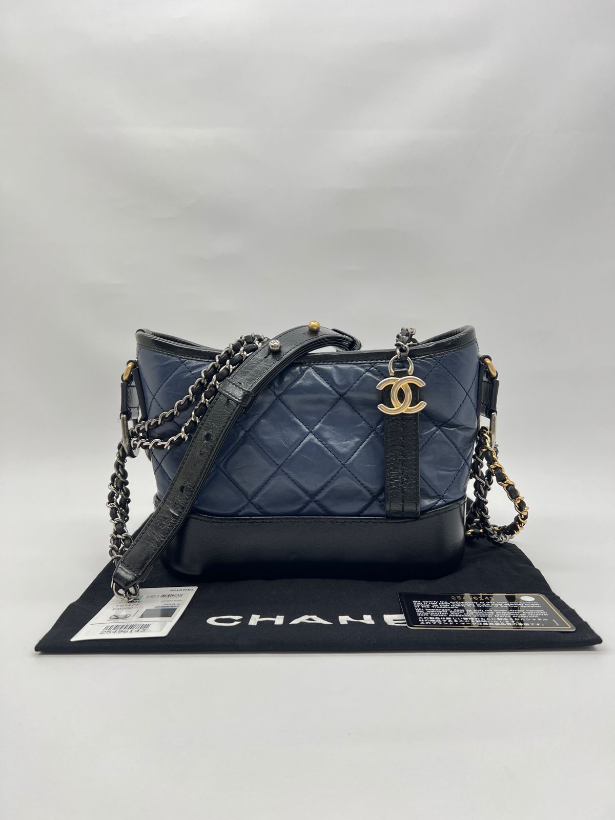 Gabrielle Small Black Navy